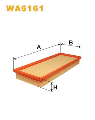 WIX FILTERS Воздушный фильтр WA6161